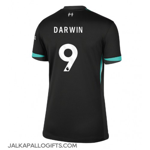 Liverpool Darwin Nunez #9 Vieraspaita Naiset 2024-25 Lyhythihainen